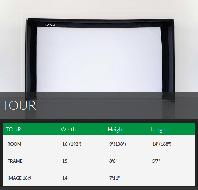 EZSim Golf Enclosure